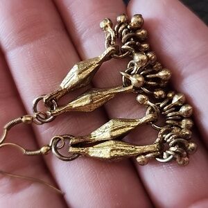 VTG Gold Dangle Earrings